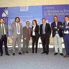Carlos Ortega, Eduardo Álvarez, Óscar Gálvez, Ignacio Foces, Silvia Clemente, Ignacio Fernández, Javier Cuevas, Pablo Lago.-ICAL