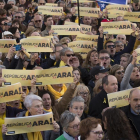 Manifestantes de la ANC reivindican que se implemente la república-ALBERT BERTRAN