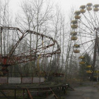 Zona de atracciones en Prípiat, en el 2012.-AP