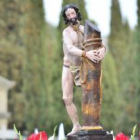 Jesús atado a la columna recorre el Calaverón
