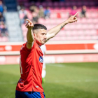 Tamayo se reencontraba con el gol ante el Murcia tras el doblete que el hizo al Andratx en 2021. MARIO TEJEDOR
