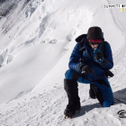 Kilian Jornet, en su ascenso al Everest.-