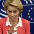 La presidenta de la Comisión Europea, Ursula von der Leyen, en una imagen de archivo-AFP