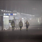 El aeropuerto de Fiumicino en Roma permanecerá cerrado en principio hasta las 14:00 horas-Foto: EFE