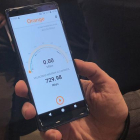 Orange alcanza más de 700 megas por segundo de descarga en 4G.-