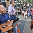 Pablo Echenique, ayer en Soria.-Valentín Guisande