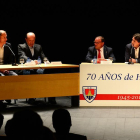 El Numancia celebraba hace cuatro años su 70 aniversario de fundación con dos mesas redondas en el Palacio de la Audiencia.-HDS