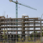 Construcción de viviendas en Soria, en una imagen de archivo. / ÁLVARO MARTÍNEZ-