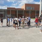 Visitantes en las instalaciones de la nueva prisión de Soria. HDS