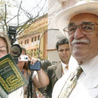 Gabriel García Márquez, en una visita a Cartagena de Indias, en el 2007.-EFE