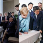 Las otras perspectivas de la fotografía icónica de la cumbre del G-7.-/ PERIODICO