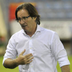 El entrenador del Numancia, Juan Antonio Anquela. / DIEGO MAYOR-