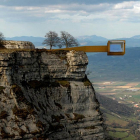 Recreación del futuro mirador de Monte Santiago en Burgos-E.M.