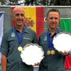 Pablo Castro Pinos y David García Ferreras, campeones del mundo.-EM