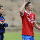 Fran Valero fue el entrenador del Uxama la pasada temporada y seguirá en Tercera al frente del Almazán.-Diego Mayor