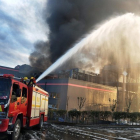 Explosión en una planta química de China.-AFP