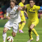 Modric, durante un partido entre el Villarreal y el Madrid.-MIGUEL LORENZO