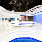 Imagen del plató de los Telediarios de TVE.-RTVE