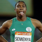 La velocista Caster Semenya, en los Juegos de la Commonwealth 2018-