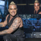 Robbie Williams, en el Festival Hard Rock Rising de Barcelona, en julio del 2015.-FERRAN SENDRA