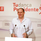 El secretario de Política Autonómica y Coordinación Parlamentaria del PSOE, José Luis Aceves, analiza la campaña de incendios forestales de la Junta y presenta las propuestas de su partido en esta materia-Ical