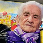 Virgilia De Diego en su 109 cumpleaños. HDS