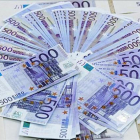 Billetes de 500 euros.-