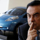 Carlos Ghosn, presidente de Renault, en una conferencia de prensa en Japón el pasado 23 de febrero.-REUTERS / TORU HANAI