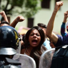 Manifestación contra el presidente Maduro el pasado 7 de septiembre en Los Teques, Estado Miranda.-AFP / RONALDO SCHEMIDT