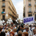 Concentración en Barcelona a favor del diálogo.-ERIC GAILLARD (REUTERS)