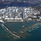 Vista aérea de la central de Fukushima, en una imagen de archivo, del 22 de noviembre del 2016-AP / KYODO NEWS