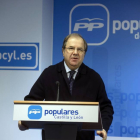 El presidente del Partido Popular de Castilla y León, Juan Vicente Herrera, clausura el Comité Ejecutivo autonómico-Ical