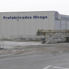 Exterior de las instalaciones de Prefabricados Ólvega.-VALENTÍN GUISANDE