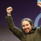 El partido de Pablo Iglesias entraría en el Parlamento vasco como segunda fuerza, por detrás del PNV pero superando claramente a EH Bildu-REUTERS