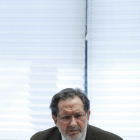 Santín, en una imagen de archivo en la comisión de investigación.-OLMO CALVO