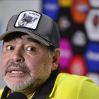 Diego Maradona.-