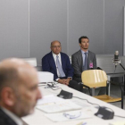 El expresidente de la Confederacion Espanola de Organizaciones Empresariales  CEOE, Gerardo Diaz Ferran, ante el juez en la Audiencia Nacional, en enero del 2016.-ZIPI POOL