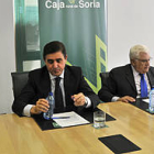 Domingo Barca, Carlos Martínez y Juan Manuel Ruiz Liso. / V.G. -