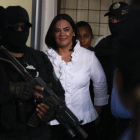 Rosa Elena Bonilla, esposa del expresidente de Honduras, Porfirio Lobo.-AP