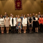 Los jurados de 2017 en la última foto ‘oficial’ antes del Catapán.-MARÍA FERRER