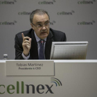 El presidente de Cellnex, Tobías Martínez, en una foto de archivo.-JOAN CORTADELLAS