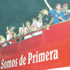 El primer ascenso a Primera llegó en el año 1999.-
