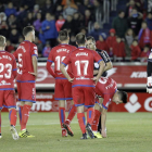 El único partido de Liga de Munir este curso fue ante el Zaragoza.-Valentín Guisande