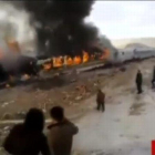 Accidente de trenes en Irán con, al menos, 40 muertos.-ATLAS