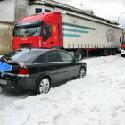 Imagen de la brutal granizada caída ayer. / ÁLVARO MARTÍNEZ-