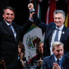 Mauricio Macri, presdiente de Argentina y Jair Bolsonaro, presidente de Brasil.-EUROPA PRESS