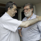 Santamaría y Aparicio al término del recuento.-LUIS ÁNGEL TEJEDOR