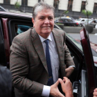 El Ministerio de Relaciones Exteriores de Perú informó mediante un comunicado que el expresidente peruano Alan Garcia Perez, a quien se investiga por colusion agravada y lavado de activos en el marco del caso Odebrecht, solicitó asilo a Uruguay.-EFE / ERNESTO ARIAS