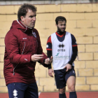 El técnico del Numancia, Jagoba Arrasate.-VALENTÍN GUISANDE