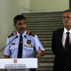 Trapero y Forn, durante una rueda de prensa tras los atentados del pasado 17 de agosto-PERIODICO (ACN)